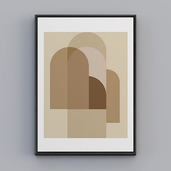 飾畫聯盟-北歐素色-單幅-裝飾畫-XJ044