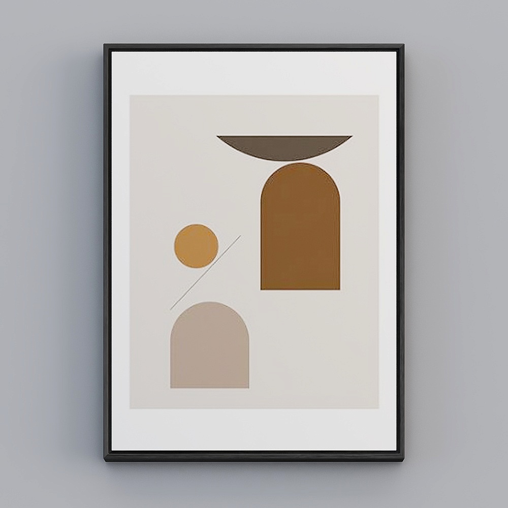 Decorative Union - Nordic Plains - Single - Decorative Paintings