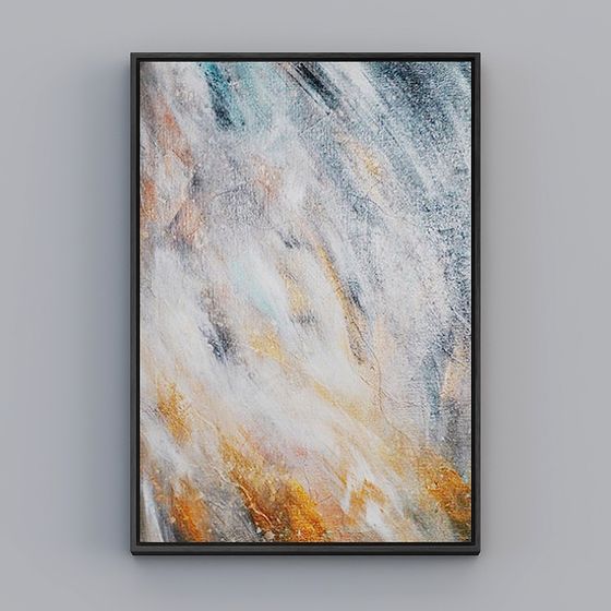 Abstract Frame 3D model for Designers and Developers