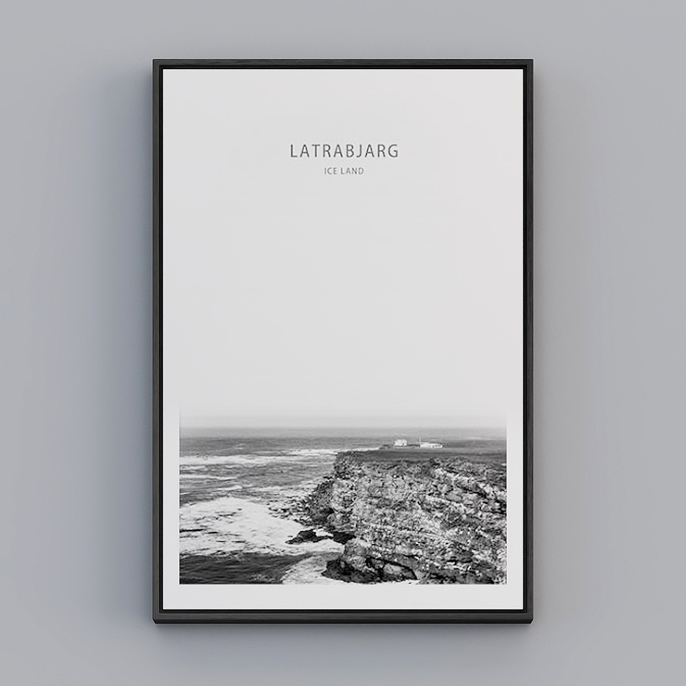 Lc226-d-Consortium de décoration-peinture-dressing boîte simple PS