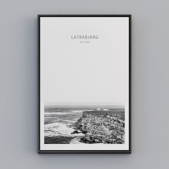 LaTrabjarg 3D Model for Scenic Projects