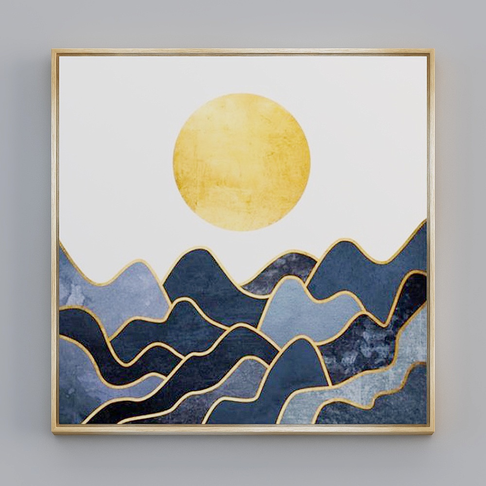 Lc232-d- Decoration Consortium-bandage painting-simple PS Box