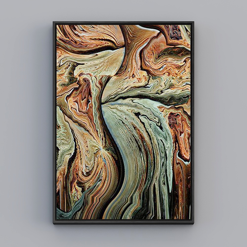 Decorative painting lukisan