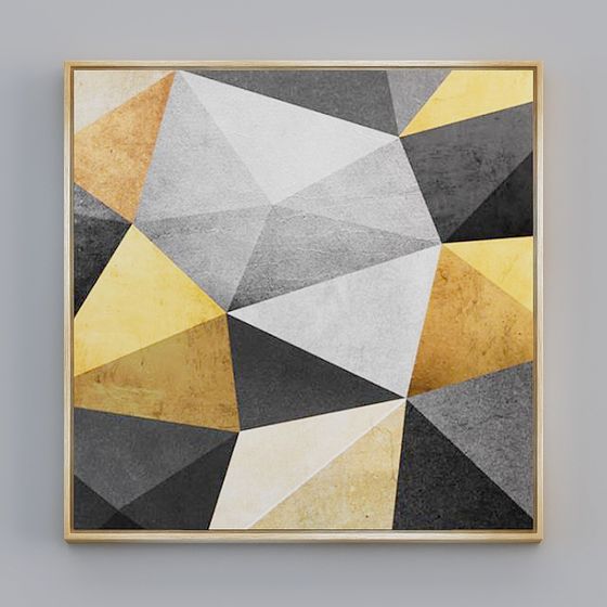 Abstract Geometric Frame 3D model