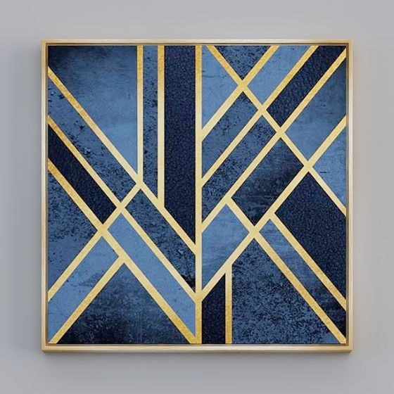 Art Deco Wall Panel 3D model