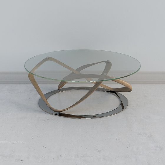 Tavolino da Caffè in Legno Massello Italiano