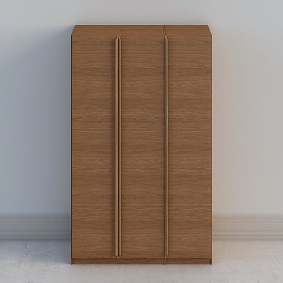 Urban Elegance Wardrobe 3D model