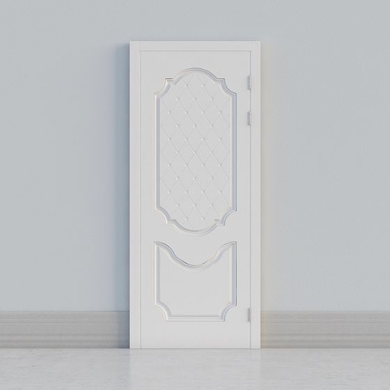 Elegant Door 3D model for Modern and Classic Spaces