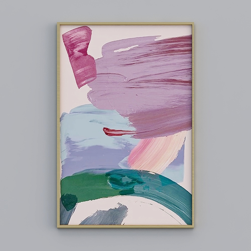 Scandinavian luxury decorative paintings-half-ripe Prince E.