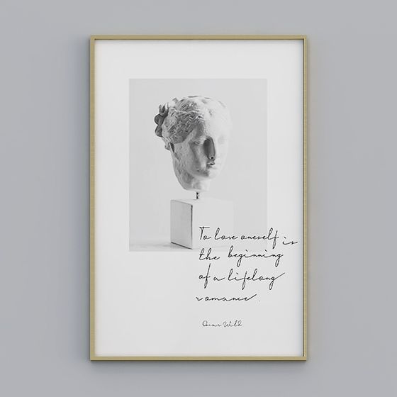 Classic Beauty 3D Model - Low Poly Aesthetics