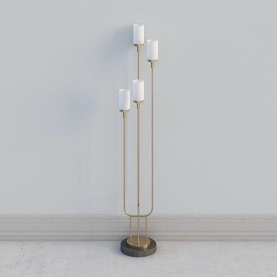 Elegant 3D Model Lamp for Contemporary Interiors