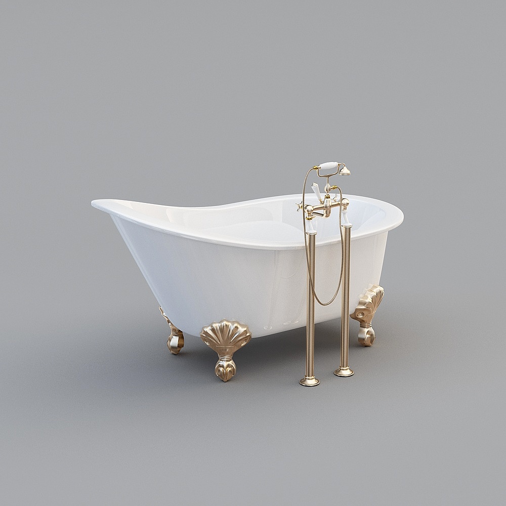 Европейская резная ванна