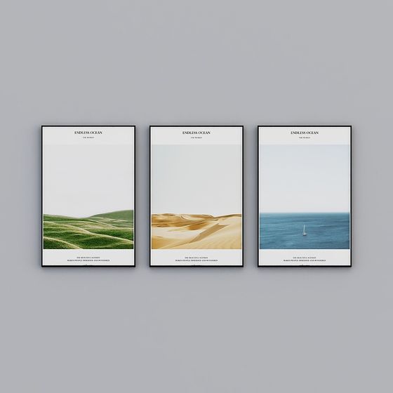 Stunning Nature-Inspired 3D Landscape Model Set