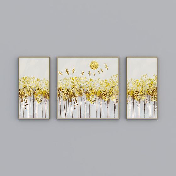 Autumn Forest Low Poly 3D model for Creative Projects