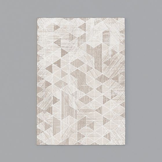 Abstract Geometric Carpet 3D model