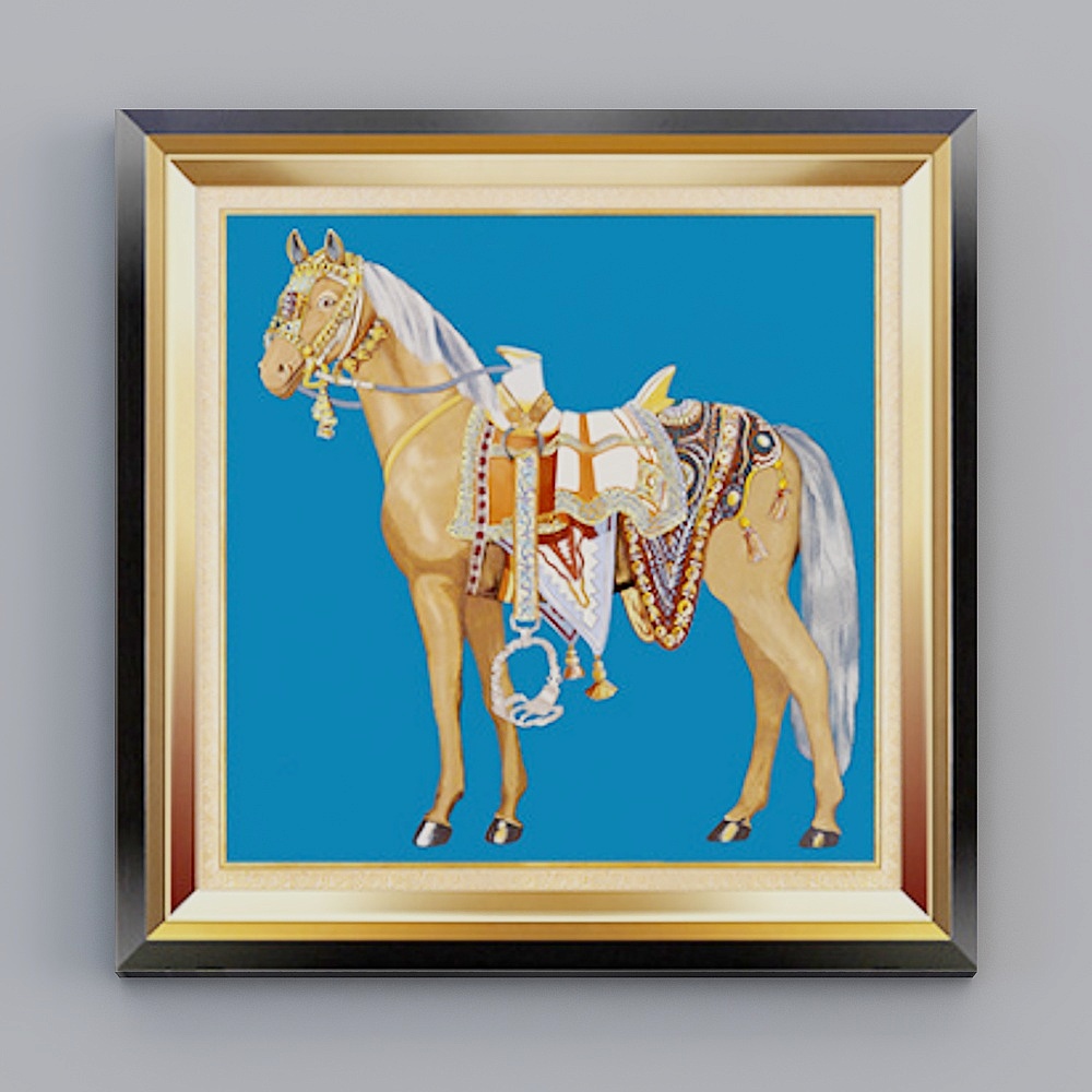 Lc207- 80cm-adornment alliance-luxury gold frame