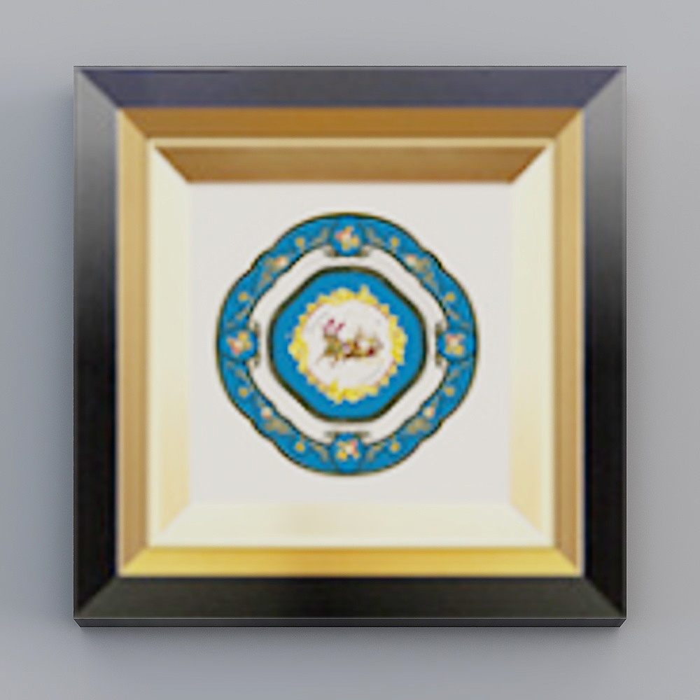 Lc207- lower right 35 cm-decorative alliance-luxury gold frame