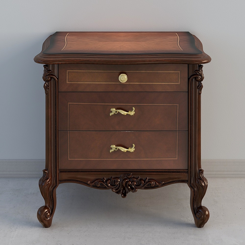 FV-X03_ three draw bedside tables