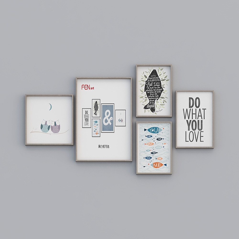 Daughter's room decorative painting