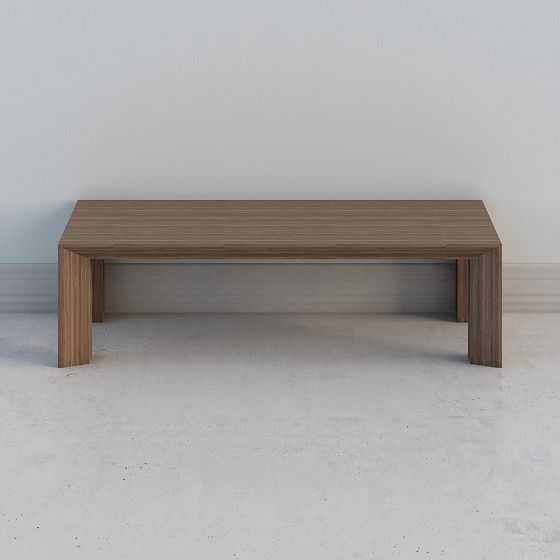 Stylish City Bench 3D model for Modern Settings