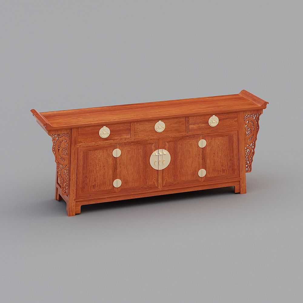 Classic Elegance Cabinet 3D model