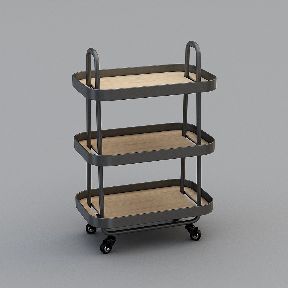 Tiramisu Trolley - Brown-green