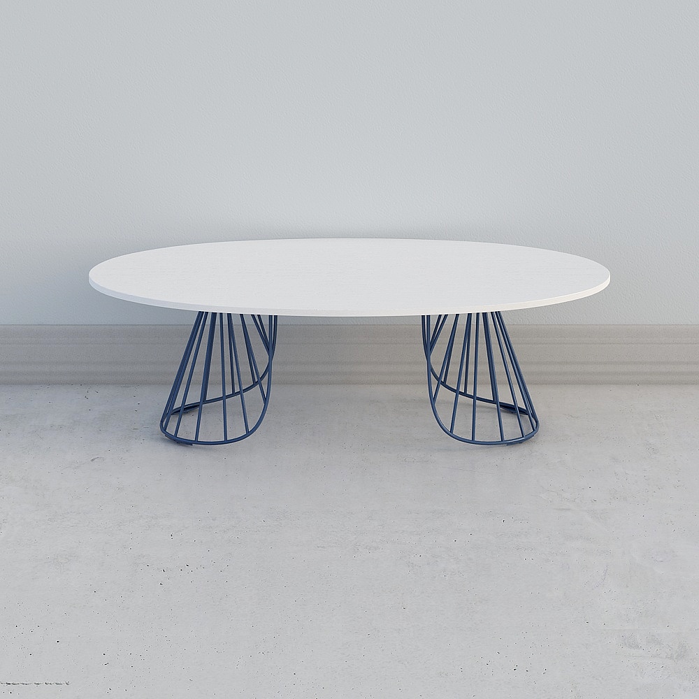 Urban Light Oval Table 3D model