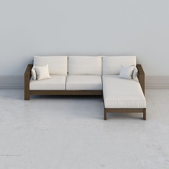 Urban Comfort Sofa 3D model