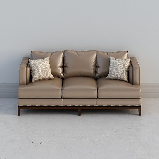 Urban Comfort 3D model Sofa for Modern Interiors