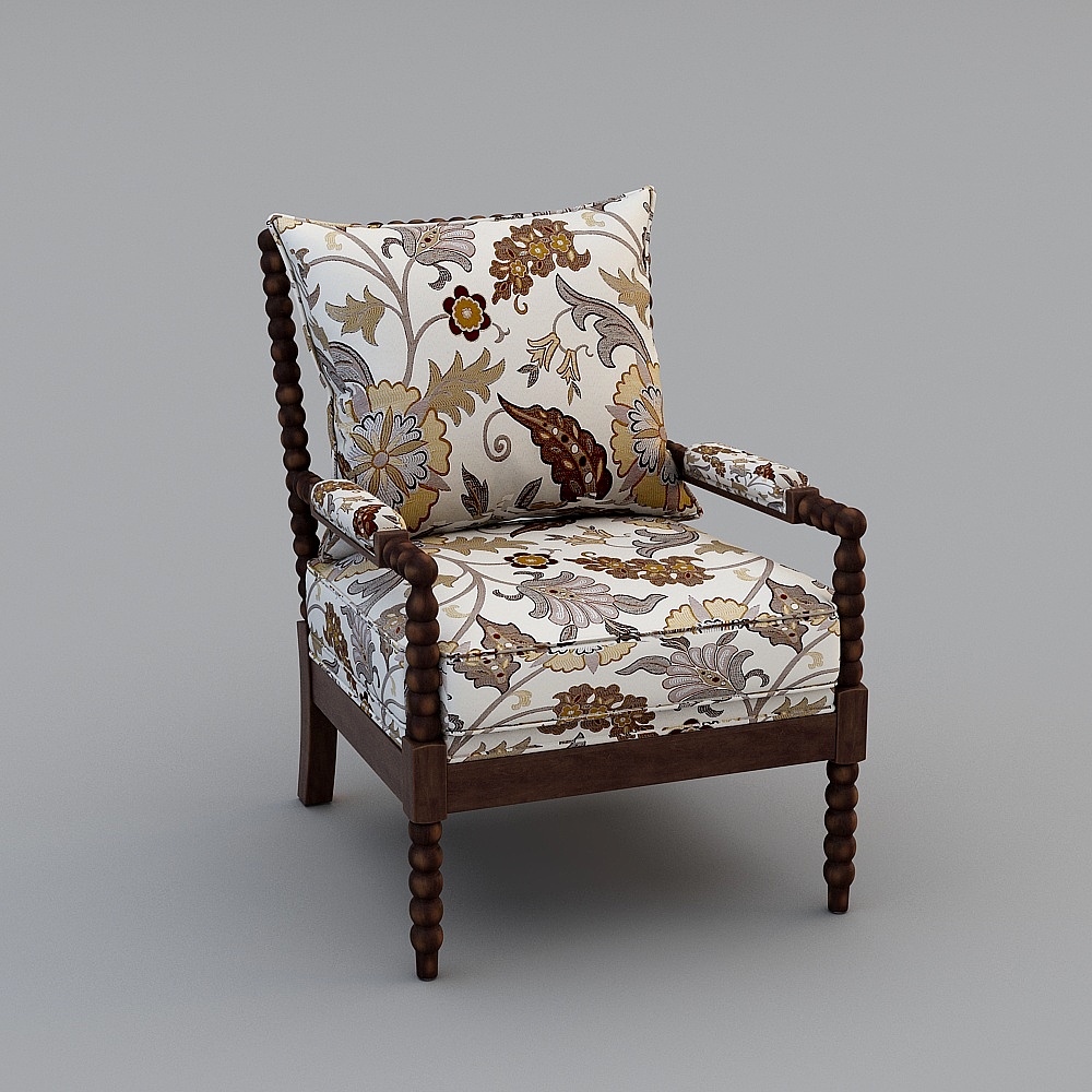 vintage wooden chair