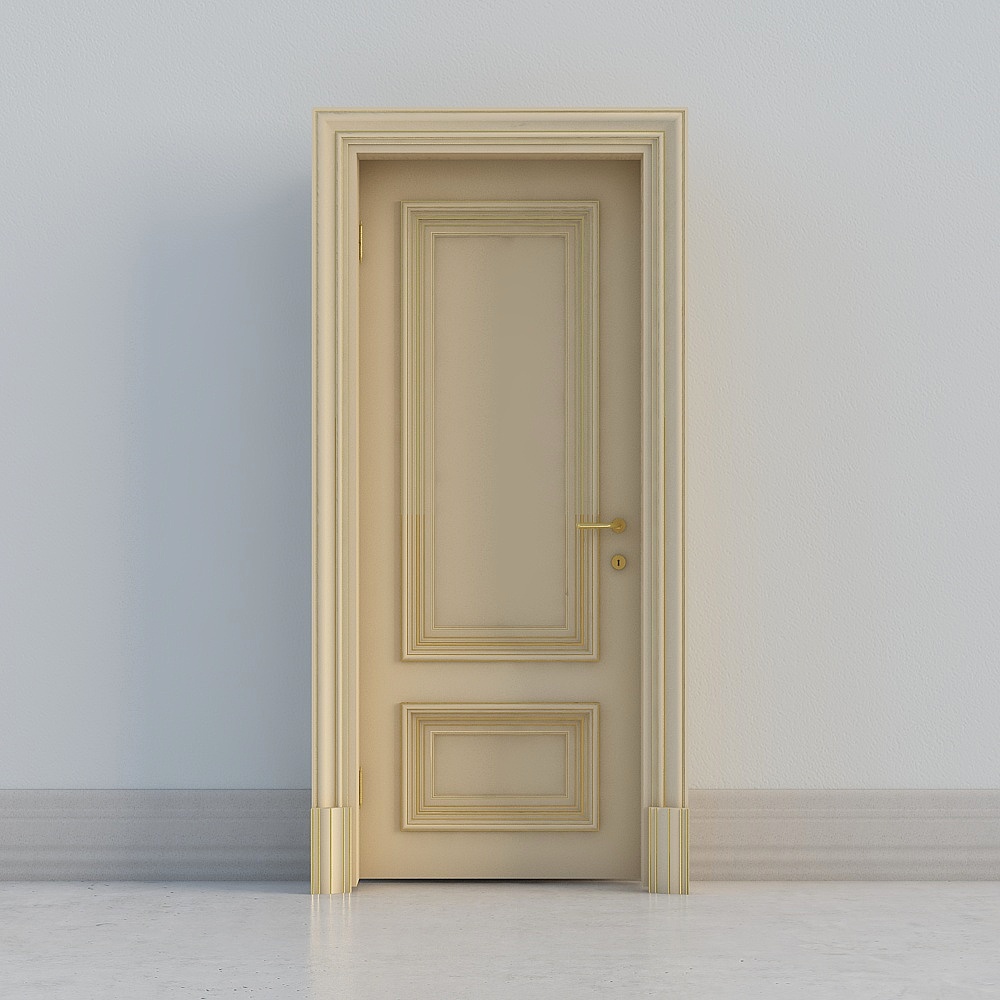 Classic Elegant Door 3D model