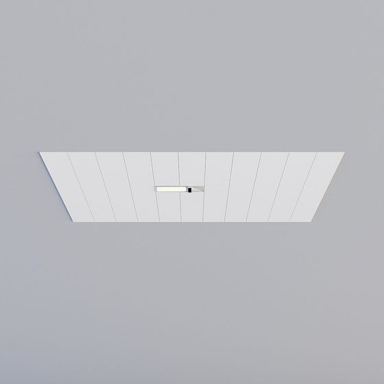 Minimalist Ceiling Light 3D model