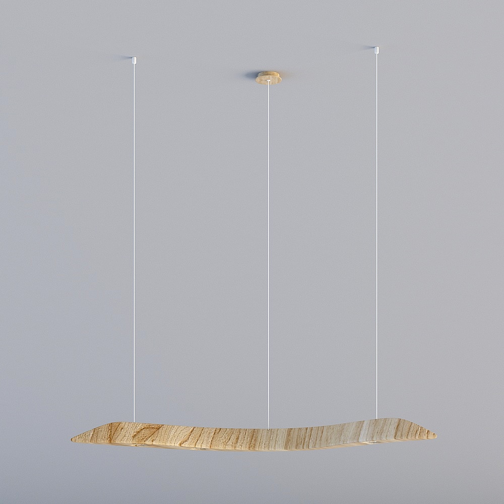 3D lights FP-Nordic modern minimalist restaurant bar solid wood 