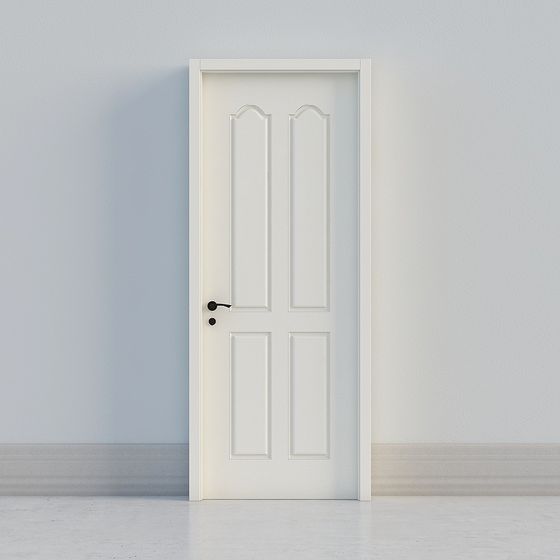 Elegant Minimalist 3D Door Model