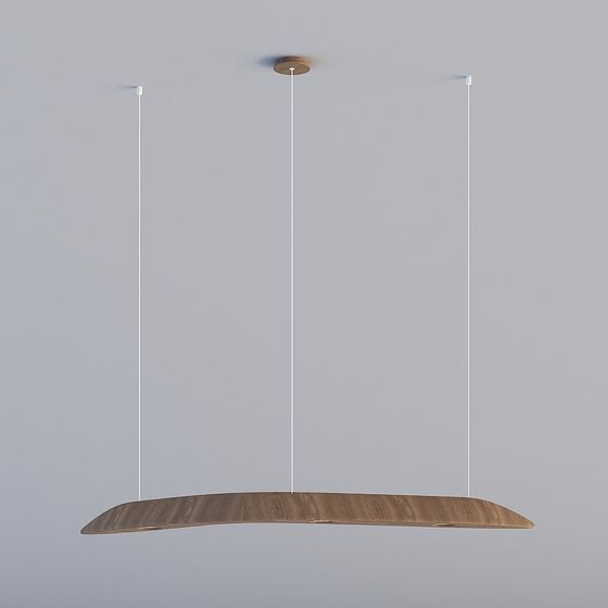 Luminous Pendant Light 3D model