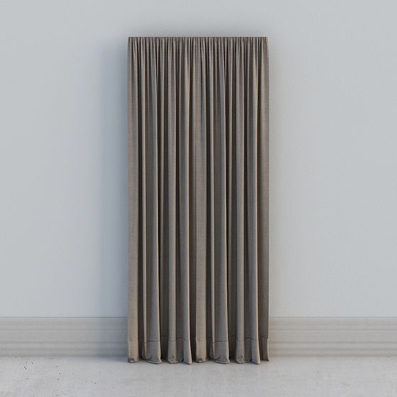 Elegant 3D Model Curtain for Modern Interiors