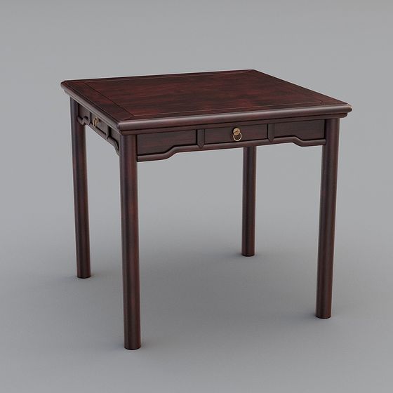 Bàn giải trí gỗ gụ Xiangrong-Yunlong