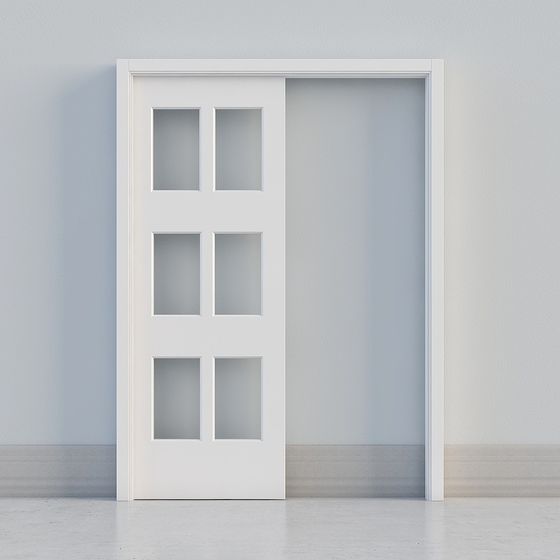 Modern Minimalist Door 3D model