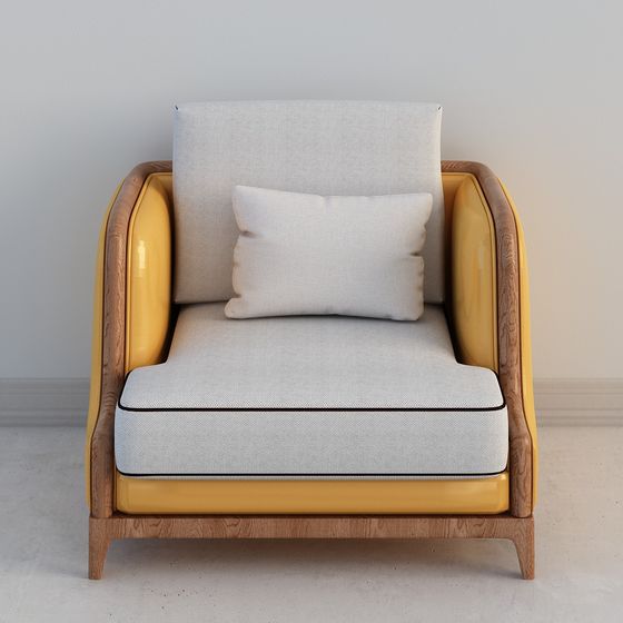 北歐小鎮 - S2803-1 單人沙發