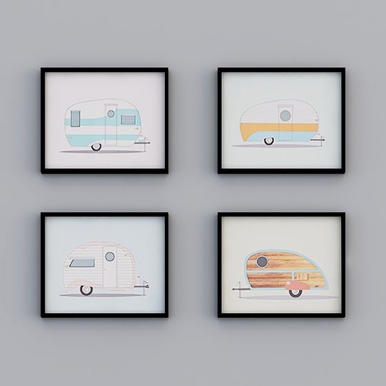 Campervan Dreams 3D Model – Perfect for Creative Projects