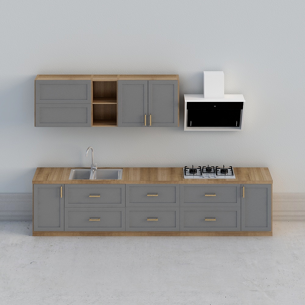 Nordic Grauer Schrank