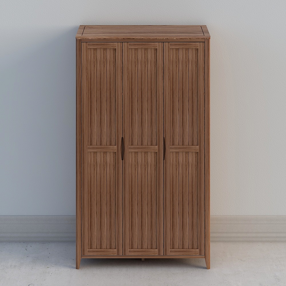5D105 three-door wardrobe