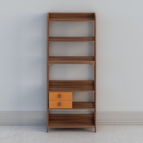 Urban Elegance Bookshelf 3D model