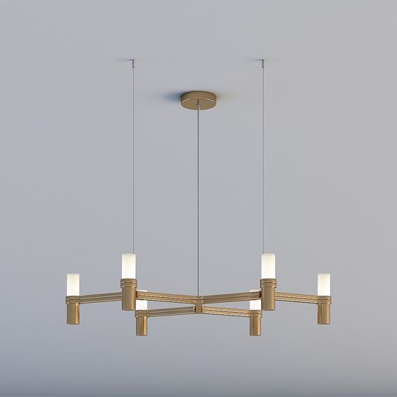 Elegant Modern Pendant Lamp 3D model