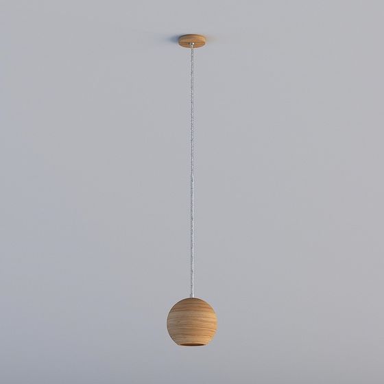 Modern Minimalist Low-Poly Chandelier 3D model