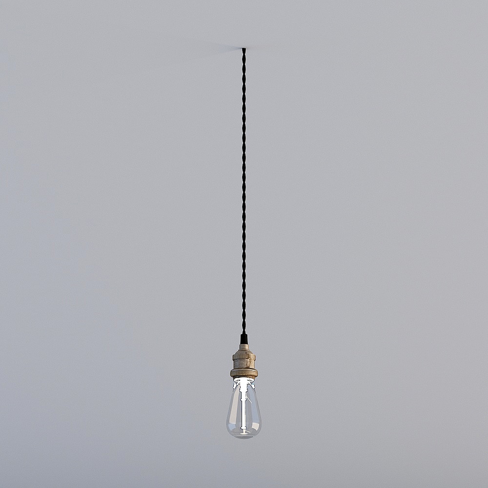 Vintage Pendant Light 3D model for Modern Design