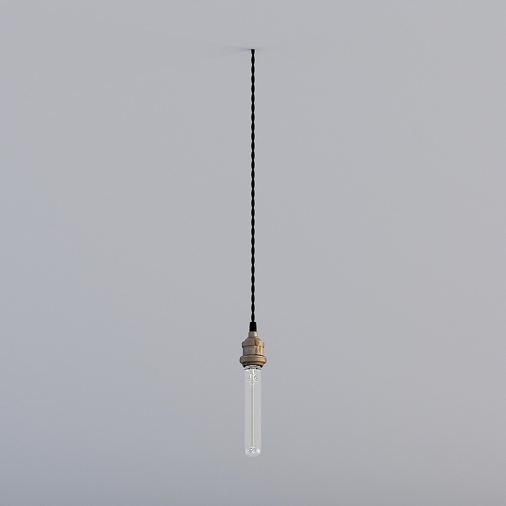 Vintage Industrial Chandelier 3D model