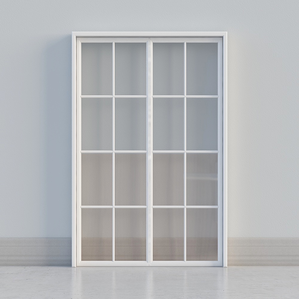 클래식 화이트 창문