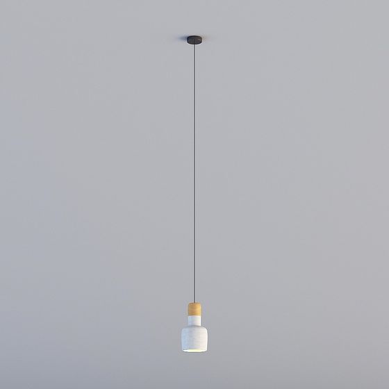 Elegant Low-Poly Chandelier 3D model Design