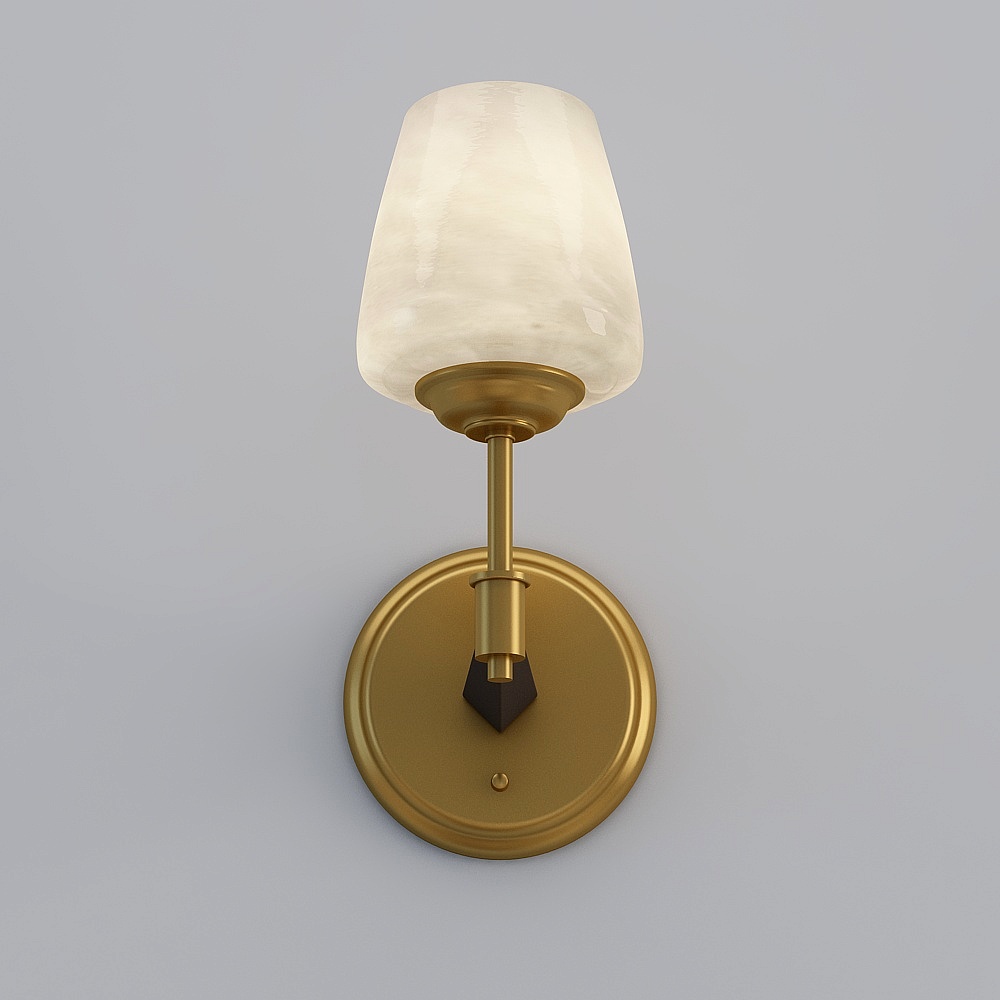 Applique style chinois en cuivre plein